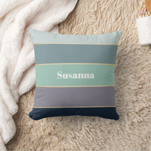 Coussin Couleur d'été personnalisée couleur pourpre