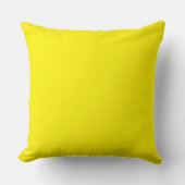 Coussin Couleur Jaune (Recto)