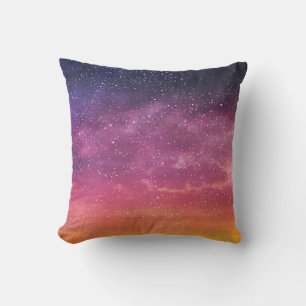 Coussin Couleur magique : Enchantant Arrière - plan Sky.