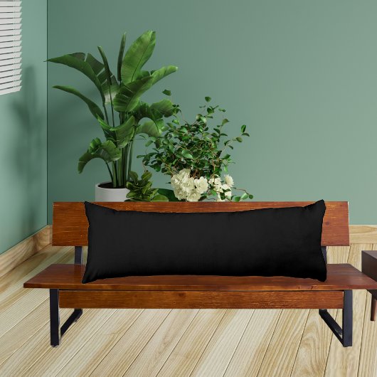 Coussin couleur noire