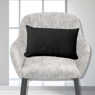 coussin couleur noire
