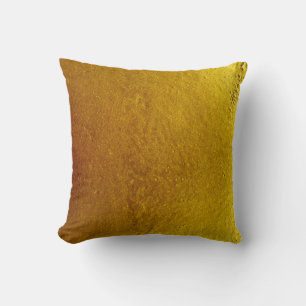 Coussin Couleur or ciment texture mur arrière - plan abstr