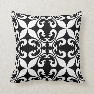 Coussin Couleur personnalisable de French Fleur de Lys