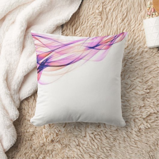 Coussin Couleur rose abstrait (Couverture)
