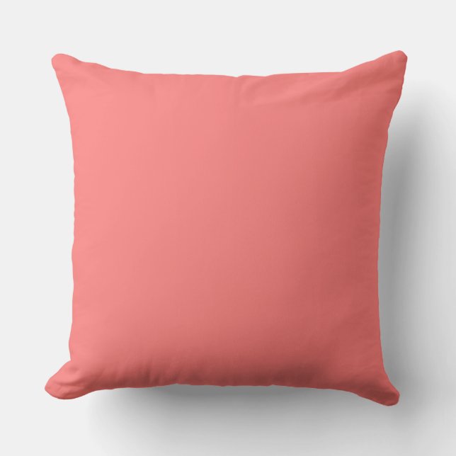 Coussin couleur rouge (Recto)