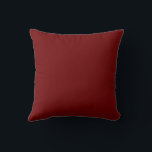Coussin Couleur rouge sang noir uni<br><div class="desc">Arrière - plan abstrait moderne rouge noir. Couleur royale minimaliste,  luxueuse,  qui fonctionne bien à différentes occasions. #6D0000</div>