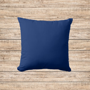 Coussin Couleur solide bleue royale