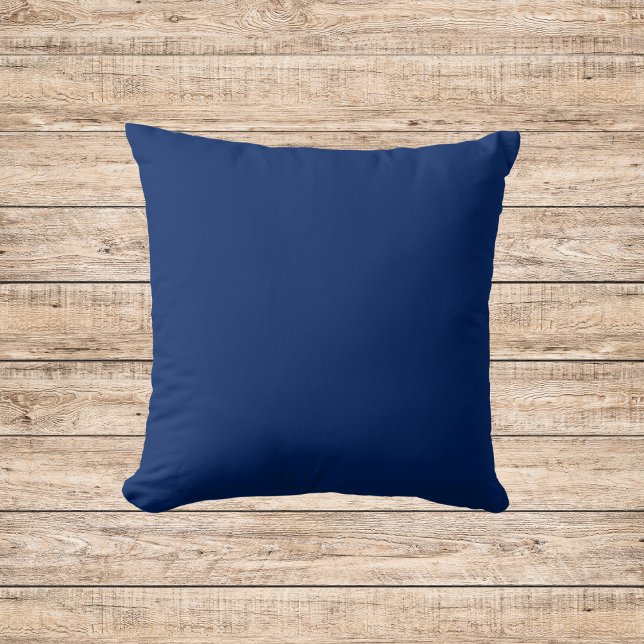 Coussin Couleur solide bleue royale (Créateur téléchargé)