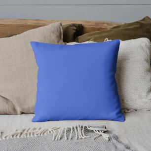 Coussin Couleur solide bleue royale   Classique   Élégant