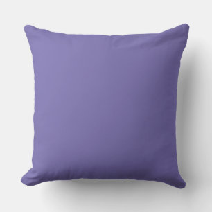 Coussin Couleur solide minimaliste violet moderne