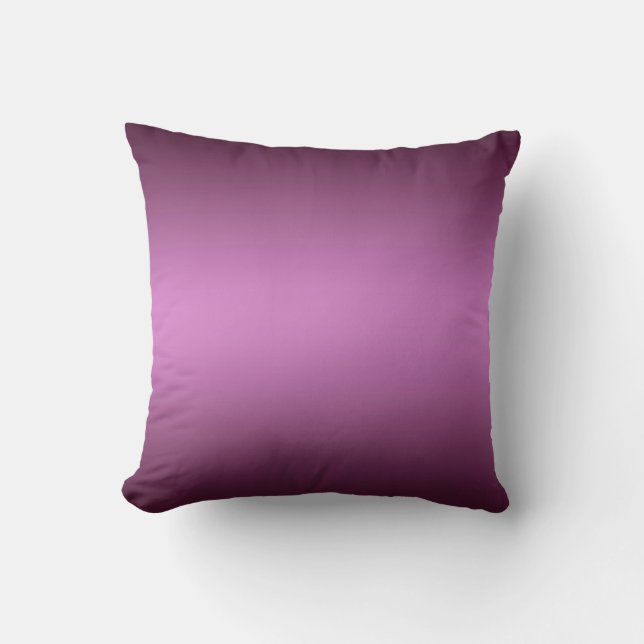 Coussin Couleur solide violet métallique (Recto)