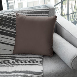 Coussin Couleur tendance - Café Brown