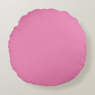Coussin couleur uni rose