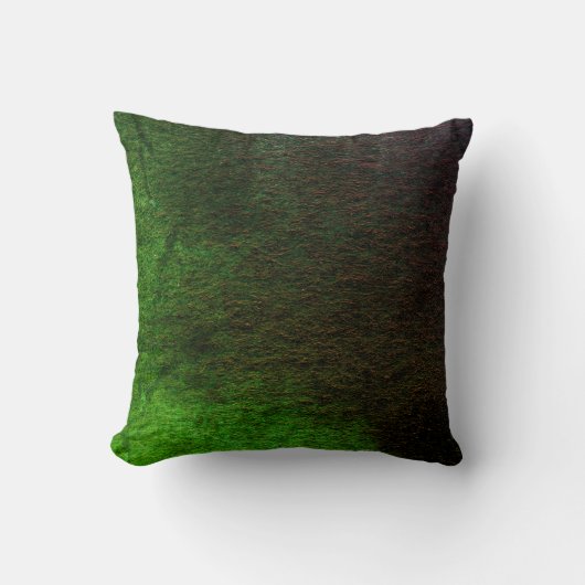 Coussin couleur unie vert émeraude (Recto)