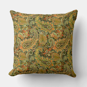 Coussin Couleur verte et jaune agréable