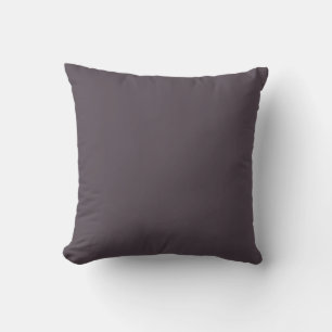 Coussin Couleur Violet Minuit Poussiéreux