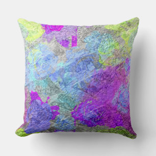 Coussin Couleurs Abstraites 2