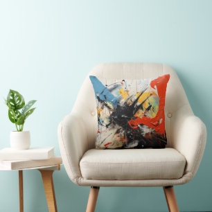 Coussin Couleurs Art Abstrait