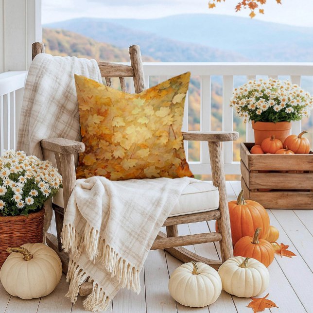Coussin Couleurs d'automne (Créateur téléchargé)