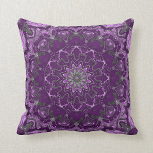 Coussin Couleurs de la tapisserie violette-Coussin