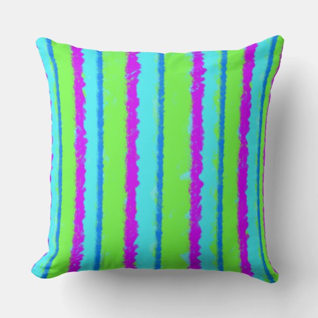 Coussin Couleurs de l'île Jaillir l'oreiller (Recto)