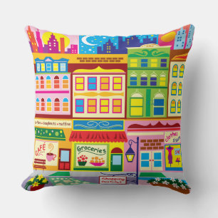 Coussin Couleurs de Main Street