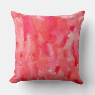 Coussin Couleurs de peinture abstraite #50