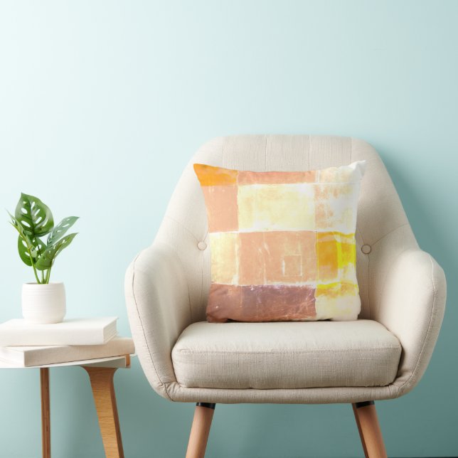 Coussin Couleurs douces Jaunes Vwndretti (Chaise)