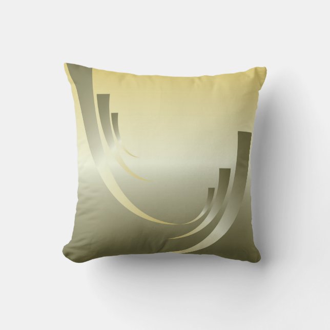 Coussin couleurs d'un coucher de soleil d'été (Recto)