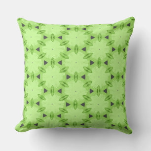 Coussin Couleurs et graines de concombre pointillées