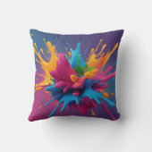 Coussin couleurs explosives (Verso)