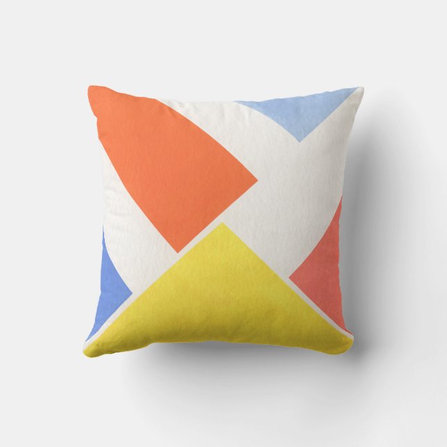 Coussin Couleurs minimalistes (Verso)