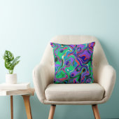 Coussin Couleurs océaniques (Chaise)