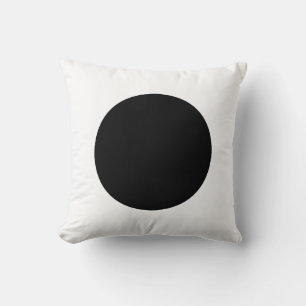 Coussin Couleurs rondes - Noir