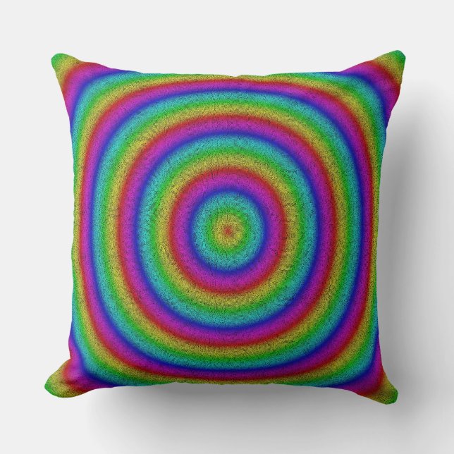 Coussin Couleurs Roue du rêve (Recto)