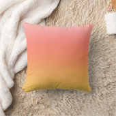 Coussin Couleurs simples - Jaune à Misty Pink ombre (Couverture)