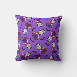 Coussin Count Dracula Motif