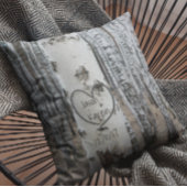 Coussin Country Rustic Carved