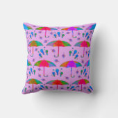 Coussin Coup de soleil sur la nature (Verso)