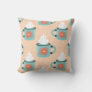 Coussin Coupe bleu clair Motif sans voile.