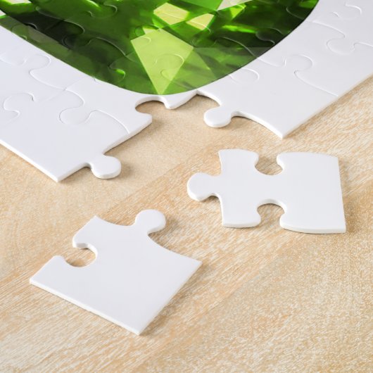 Coussin coupé Sapphire, Ruby, Aqua, Puzzle Gemston (Côté)