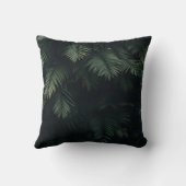 Coussin Couple Anniversaire Cœur Néo-Tropical (Verso)