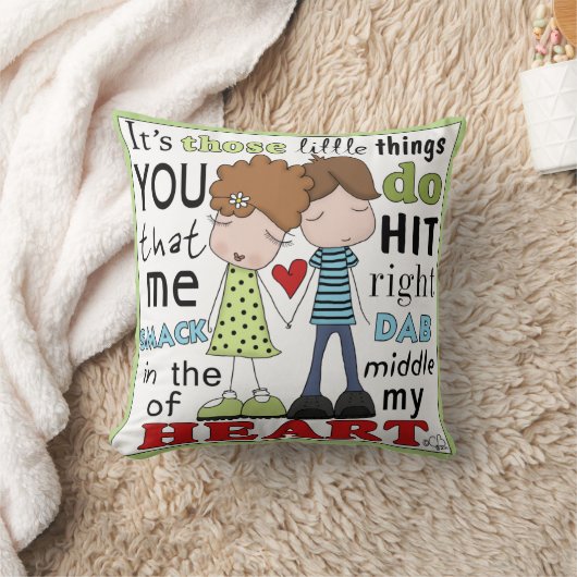 Coussin Couple Dab-Cute Smack (Couverture)