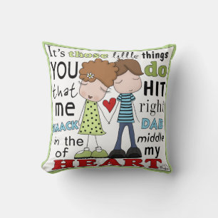 Coussin Couple Dab-Cute Smack