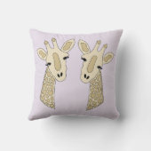 Coussin Couple de girafes (Verso)