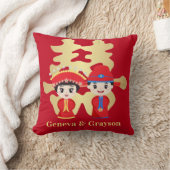 Coussin Couple Mariage chinois traditionnel  (Couverture)
