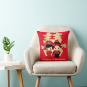 Coussin Couples de mariage de chinois traditionnel de (Chaise)