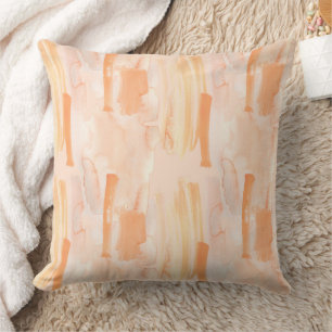 Coussin Coups de pinceau aquarelle abstraits