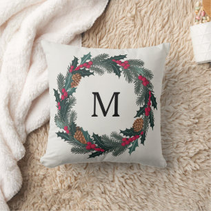Coussin Courbe d'hiver rustique Jeu d'oreiller