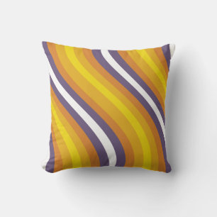 Coussin Courbes Abstraites